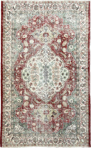 Turkish Vintage Handmade Rug