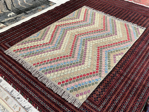 KILIM RUG - HIL1261 | SIZE: 233CM X 176CM