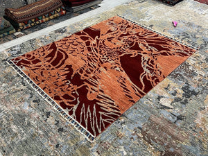 TRANSITIONAL RUG - HBI1093 | SIZE: 196CM X 150CM