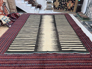 KILIM RUG - HIL527 | SIZE: 301CM X 208CM