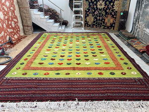 KILIM RUG - HIL1033 | SIZE: 302CM X 260CM