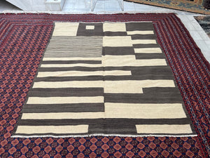 KILIM RUG - HIL572 | SIZE: 196CM X 145CM