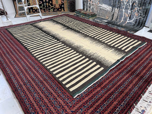 KILIM RUG - HIL527 | SIZE: 301CM X 208CM