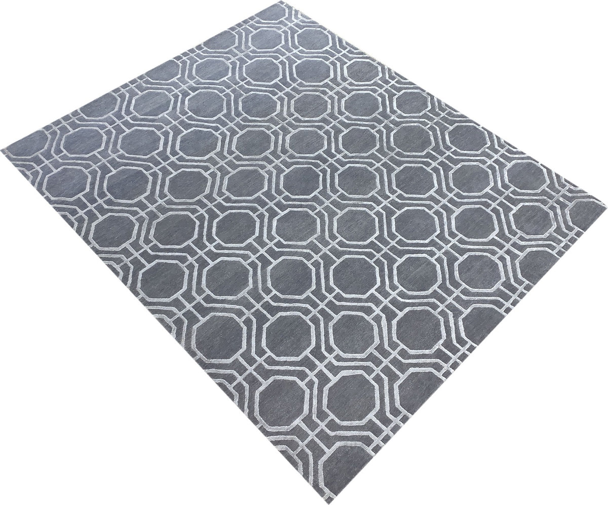 Modern Handmade Rug | Size: 302CM X 250CM - Silk Road Handmade Rugs