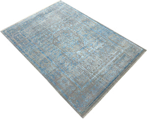 Contemporary Handmade Rug Melbourne - Erased Silk Rug