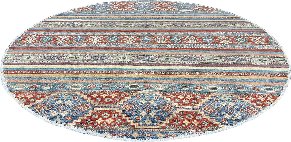 ROUND RUG - HBI1344 | SIZE: 190CM X190CM | SILK ROAD HANDMADE RUGS