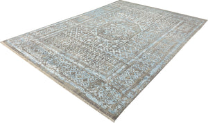 Contemporary Handmade Rug Melbourne - Erased Silk Rug