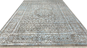 Contemporary Handmade Rug Melbourne - Erased Silk Rug