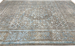 Contemporary Handmade Rug Melbourne - Erased Silk Rug