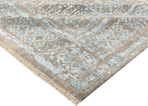 Contemporary Handmade Rug Melbourne - Erased Silk Rug