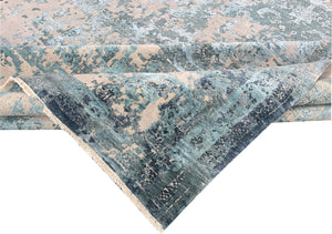 Contemporary Handmade Rug Melbourne - Erased Silk Rug