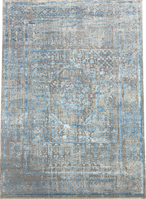 Contemporary Handmade Rug Melbourne - Erased Silk Rug