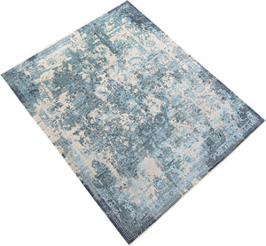 Contemporary Handmade Rug Melbourne - Erased Silk Rug