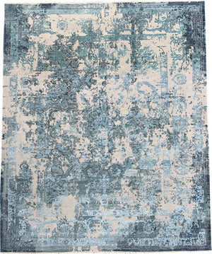 Contemporary Handmade Rug Melbourne - Erased Silk Rug