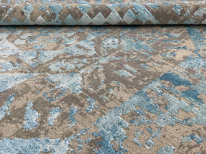 Contemporary Handmade Rug Melbourne - Erased Silk Rug