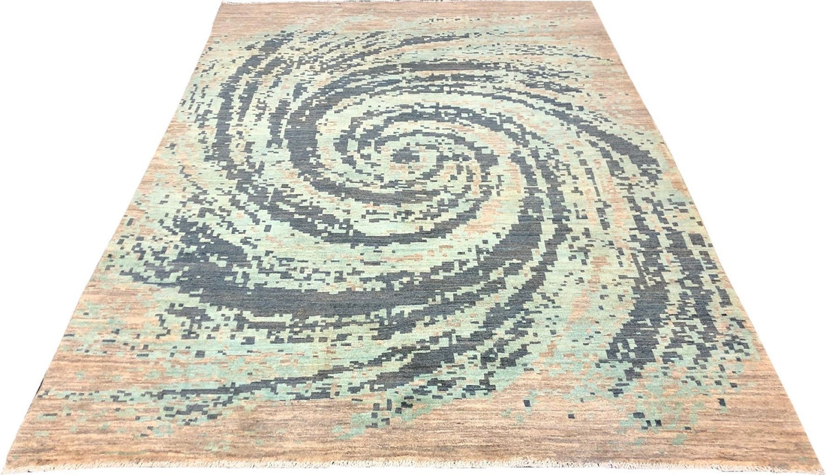 Modern Rug | Size: 252CM X 171CM - Silk Road Handmade Rugs
