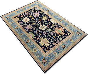 Transitional Oshak Handmade Rug Melbourne